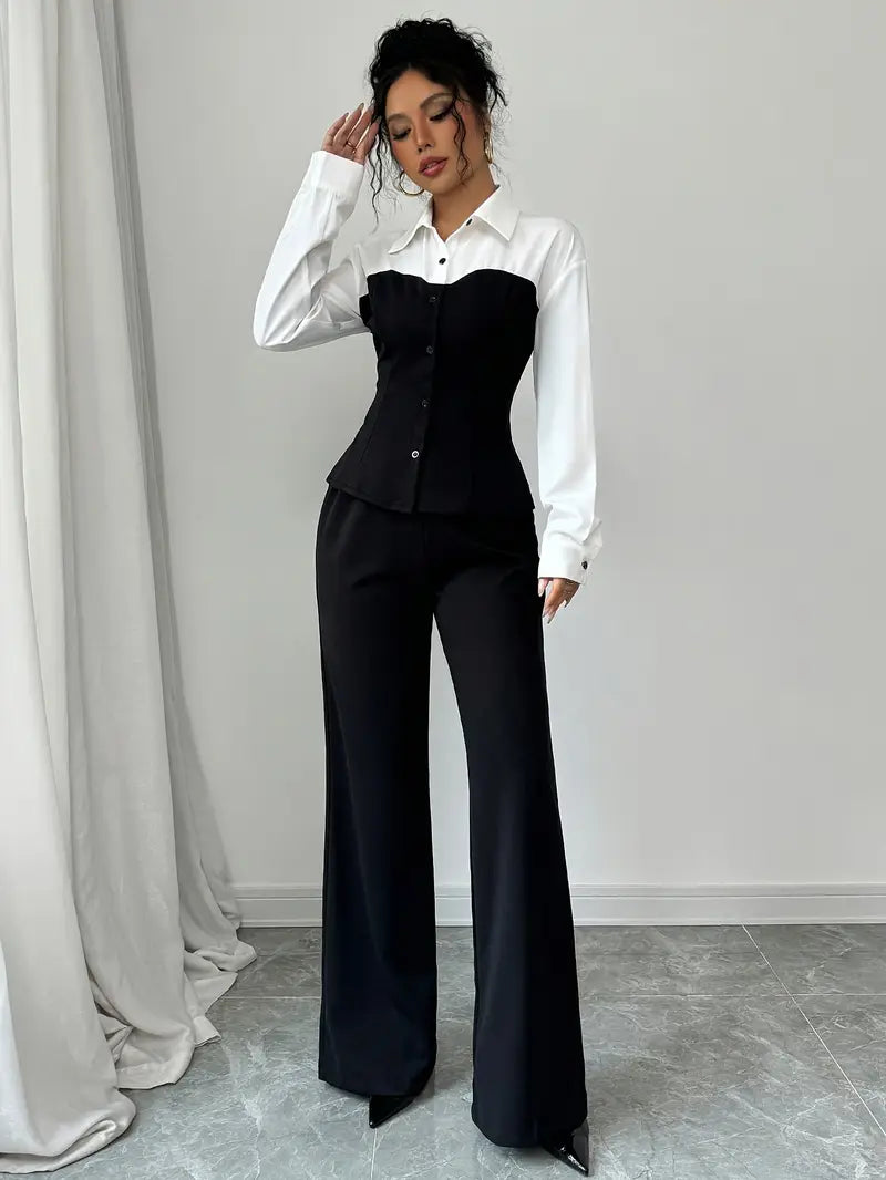 Women'S Elegant Two-Piece Outfit