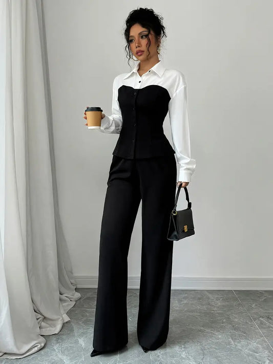 Women'S Elegant Two-Piece Outfit